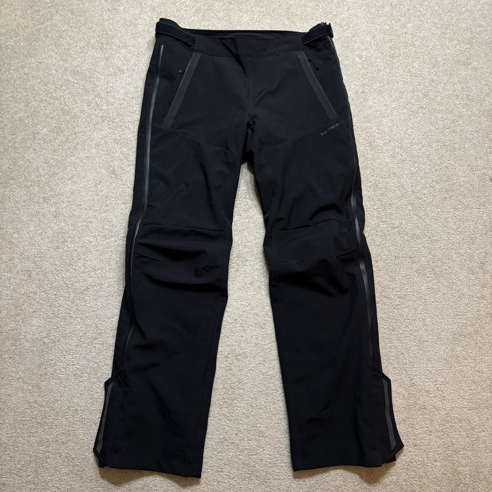 REV'IT! H2O Motorcycle Pants Mens Large Short Black Berlin Hydratex Waterproof